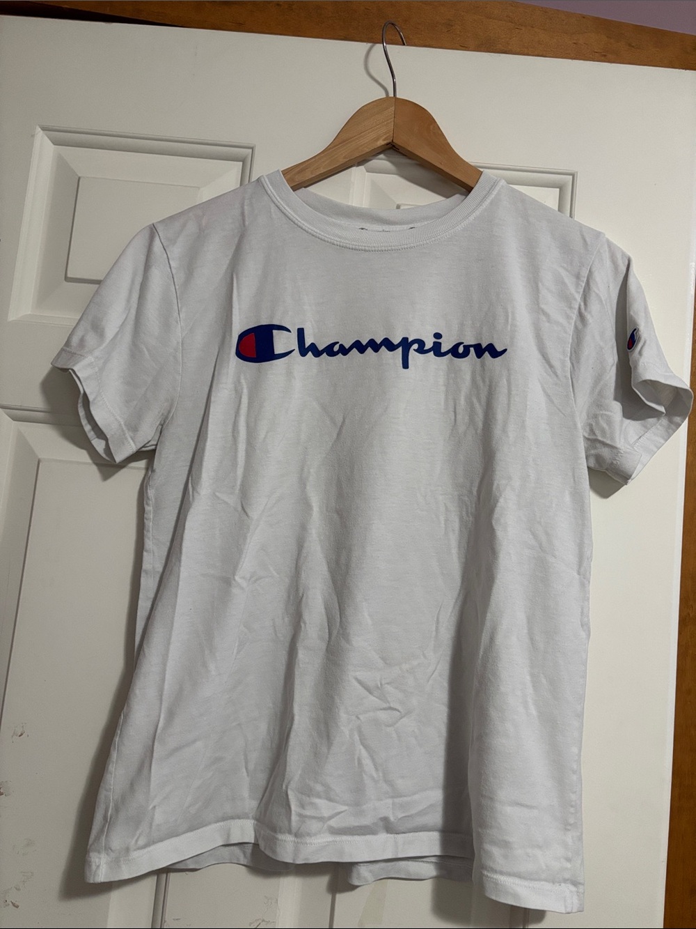 Champion White Tee